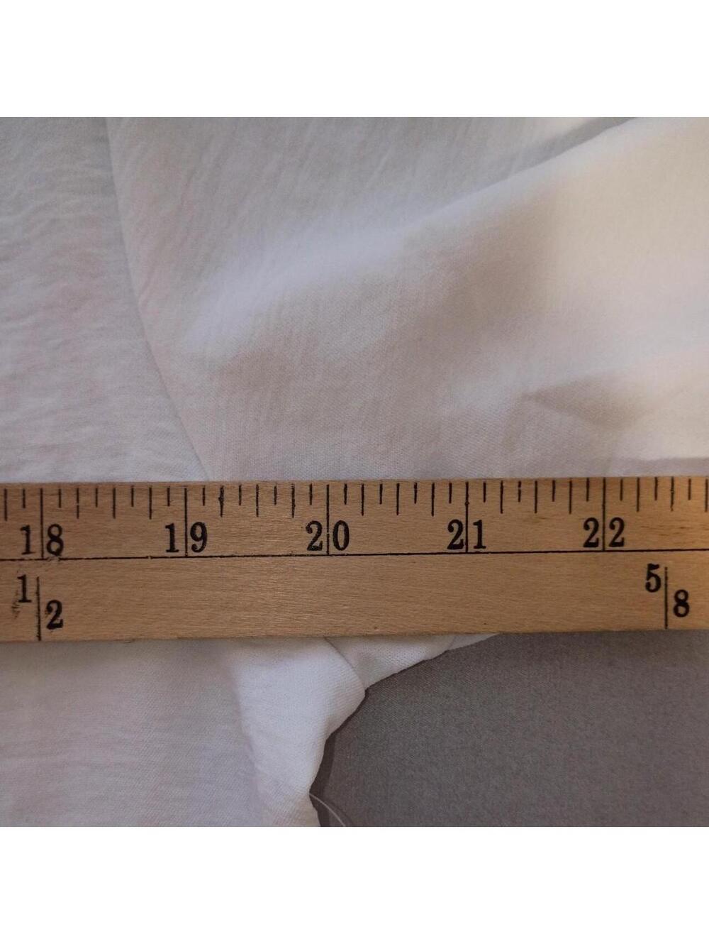 Jolie & Joy White V-Neck Blouse | XL NWT - Picture 7 of 8